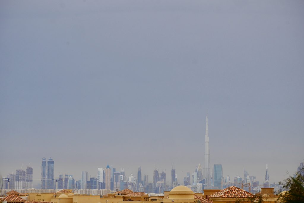 Tormenta de Arena en Dubai